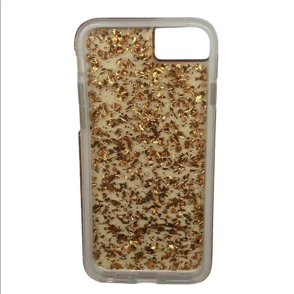 Karat Rose Gold iPhone7 Case Mate - Picture 1 of 6